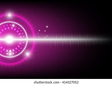abstract futuristic technology  background