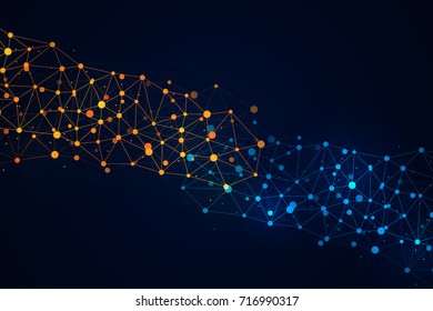 Abstract futuristic technology background