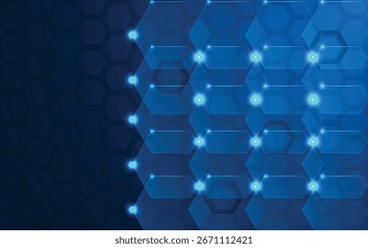 Fundo de tecnologia futurista abstrato, pode ser usado no design moderno, vetor facilmente editável