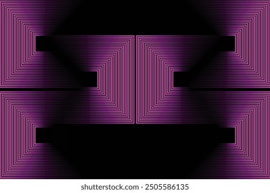 Abstractas tecnología futurista. Fondo Abstractas con líneas dinámicas.