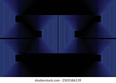 Abstract futuristic technology. Abstract background with dynamic lines.