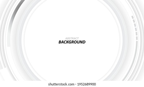 Abstract futuristic technology background. Elegant gray backdrop for business tech presentations. vector illustration.