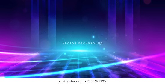 Abstractas fondo tecnología futurista