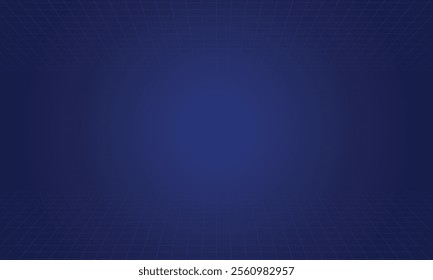Abstract futuristic technology background grid lines outline