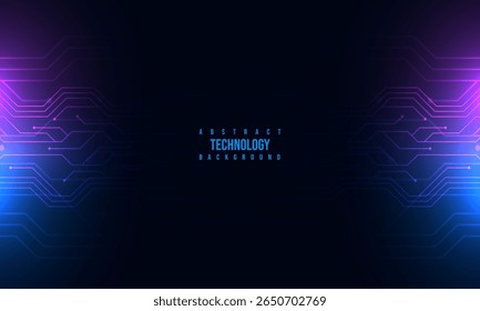 Abstract futuristic technology background. High-tech design with modern aesthetics, perfect for presentations, websites, and UI projects.Design for corporate use, interface