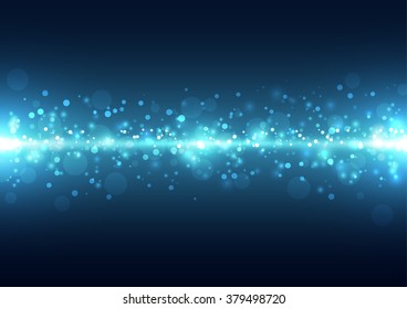 Abstract futuristic technology background. Illustration Vector