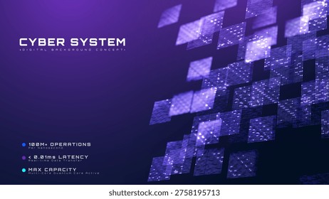Fondo Abstractas tecnología futurista