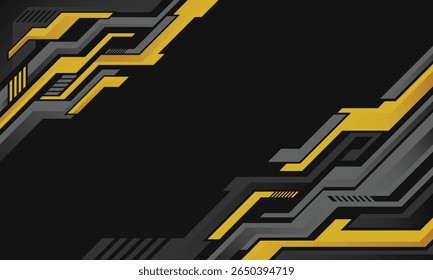 Fondo de frontera de tecnología futurista Abstractas