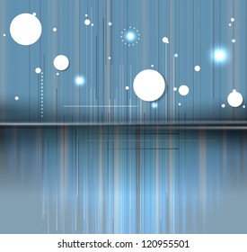 abstract futuristic technology business background