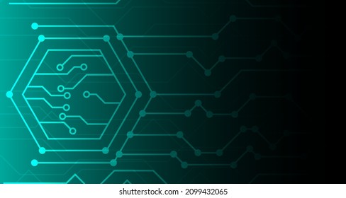 Abstract futuristic technology connection digital data background EP.19.hi-tech communication concept innovation background vector
