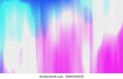 Tecnologia futurista abstrata plano de fundo hexagonal com azul brilhante e cor rosa. Padrão de rede hexagonal fundo digital de alta tecnologia para inovação, tecnologia, ciência, saúde. Vetor EPS10.