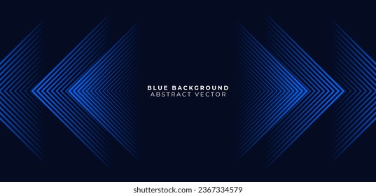 Abstract futuristic technology lines background with overlapping blue light effects. Very suitable for poster, banner, cover, landing page, advertisement, wallpaper, etc.	