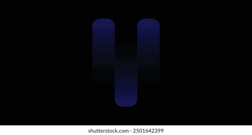 Abstrakte futuristische Technologie auf dunkelblauem Hintergrund. Moderne blaue diagonale geometrische abgerundete Linien. Anzug für Website, Poster, Netzwerk, Corporate, Präsentation, Business, Banner