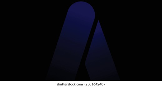 Abstractas tecnología futurista sobre fondo azul oscuro. Líneas redondeadas geométricas diagonales azules modernas. Traje para el Sitio web, cartel, red, corporativo, presentación, negocio, Anuncio
