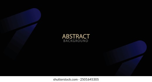 Abstrakte futuristische Technologie auf dunkelblauem Hintergrund. Moderne blaue diagonale geometrische abgerundete Linien. Anzug für Website, Poster, Netzwerk, Corporate, Präsentation, Business, Banner
