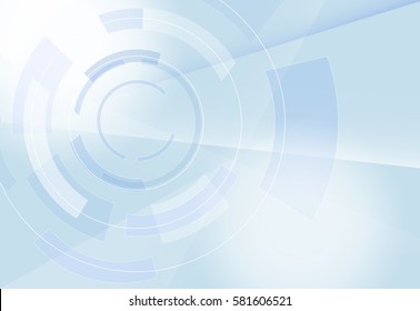 Estilo de tecnología futurista abstracto,fondo de ilustración vectorial.Entorno elegante para presentaciones de tecnología empresarial.Tecnología geométrica con forma de equipo para sitios web y soluciones de diseño de ingeniería