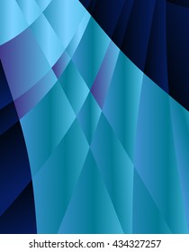 Abstract futuristic technology vector background with lines and shapes 