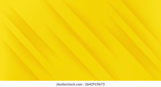Abstract futuristic template geometric diagonal lines on yellow orange background. Modern tech concept. You can use for cover brochure template, poster, banner web, print ad, etc. Vector illustration