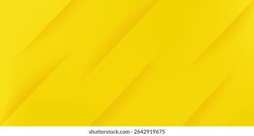 Abstract futuristic template geometric diagonal lines on yellow orange background. Modern tech concept. You can use for cover brochure template, poster, banner web, print ad, etc. Vector illustration
