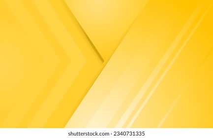 Abstract futuristic template on yellow background. Business Presentation. Vector illustration.