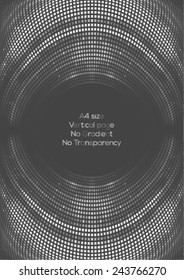 Abstract futuristic vector background, cover design