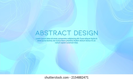 Abstract Futuristic Vector Background with  Geometric Shapes and Lines. Modern Colorful Gradient Wallpaper. Trendy Digital Design for Your Poster, Banner, Template, Web Page.