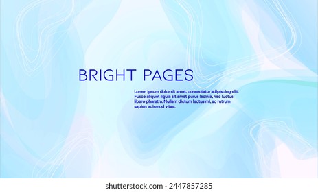 Abstract Futuristic Vector Background with  Geometric Shapes and Lines. Modern Colorful Gradient Wallpaper. Trendy Digital Design for Your Poster, Banner, Template, Web Page.