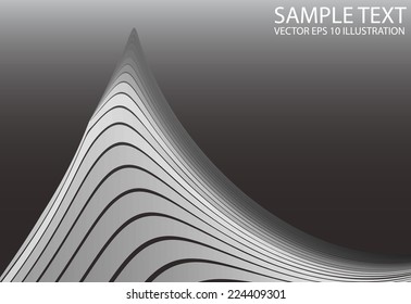 Abstract futuristic vector background illustration  - Abstract vector space background  template