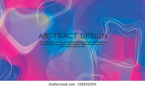 Resumen Fondo vectorial futurista con formas y líneas líquidas. Papel de escritorio moderno de degradado de color. Diseño digital de moda para tu afiche, pancarta, plantilla, página web.