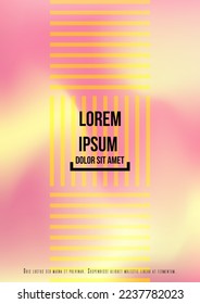 Abstract Futuristic Vector Background with Liquid Shapes and Lines. Modern Colorful Gradient Wallpaper. Trendy Digital Design for Your Poster, Banner, Template, Web Page.