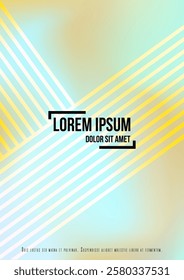 Abstract Futuristic Vector Background with Liquid Shapes and Lines. Modern Colorful Gradient Wallpaper. Trendy Digital Design for Your Poster, Banner, Template, Web Page.
