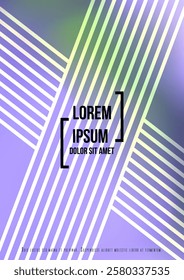 Abstract Futuristic Vector Background with Liquid Shapes and Lines. Modern Colorful Gradient Wallpaper. Trendy Digital Design for Your Poster, Banner, Template, Web Page.