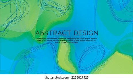 Abstract Futuristic Vector Background with  Minimal Shapes and Lines. Modern Colorful Gradient Wallpaper. Trendy Digital Design for Your Poster, Banner, Template, Web Page.