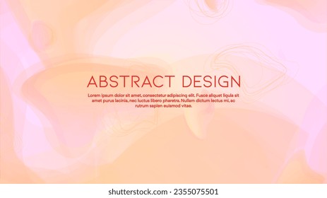 Abstract Futuristic Vector Background with  Minimal Shapes and Lines. Modern Colorful Gradient Wallpaper. Trendy Digital Design for Your Poster, Banner, Template, Web Page.