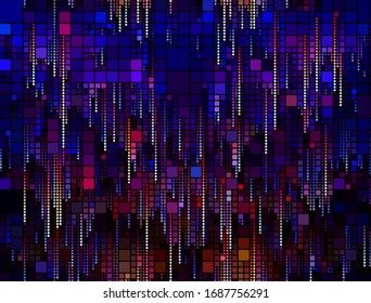 Abstract futuristic vector background. Modern colorful texture. 