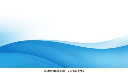 Abstract Futuristic Waving Background, wave modern design concept