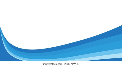 Abstract Futuristic Waving Background, wave modern design concept
