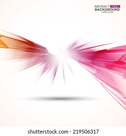 Abstract futuristic wavy background