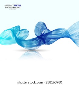 Abstract futuristic wavy background