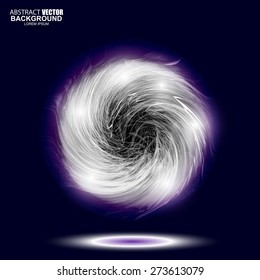 Abstract futuristic wavy background