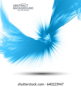 Abstract futuristic wavy background