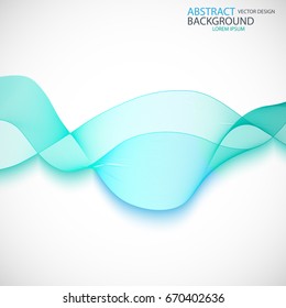 Abstract futuristic wavy background whith shadow