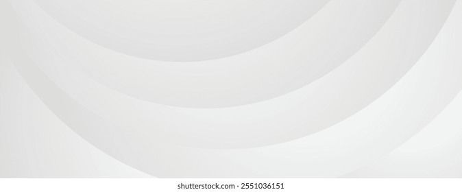 Abstrakter futuristischer Hintergrund der weißen Architektur. Abstrakte weiße und hellgraue Welle moderne weiche Luxus Textur.