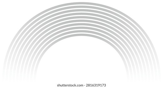 Abstract Futuristic White Architecture Background. Design as Geometric Urban Texture Wallpaper. Futuristic interior concept abstract