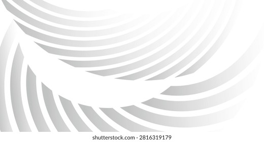 Abstract Futuristic White Architecture Background. Design as Geometric Urban Texture Wallpaper. Futuristic interior concept abstract