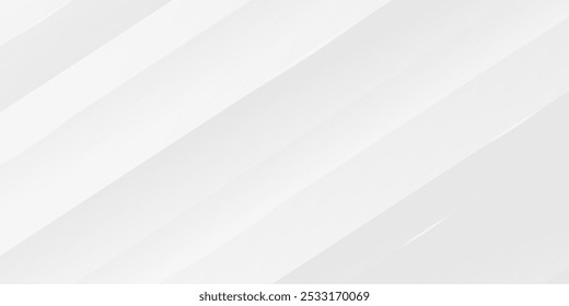 Abstract futuristic white background with soft line and shiny light. Vector illustration