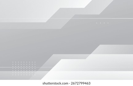 Abstract futuristic white background. Vector illustration