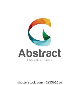 Abstract G letter logo