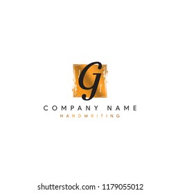Abstract G Logo or G initial logo or G Signature logo