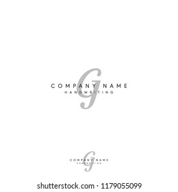 Abstract G Logo or G initial logo or G Signature logo